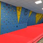 Colchonetas para rocódromos y gimnasios resistente con aireadores