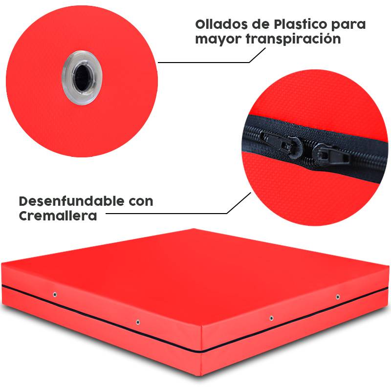 Colchonetas para rocódromos y...