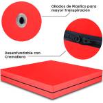 Colchonetas para rocódromos y gimnasios resistente con aireadores