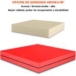 Colchonetas para rocódromos y gimnasios resistente con aireadores