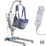 Grúa para Enfermos Powerlift 135 mini Tecnimoem. Incluye Arnés.