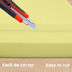 Espuma para Tapizar y para Disfraces de 100x200 cm Densidad 20 kg/m3