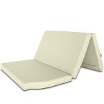 Colchón Plegable para Furgoneta Volkswagen California Beach T5, T6, Multivan y Caravelle con Asa y Cierre