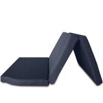 Colchón Plegable para Furgoneta Volkswagen California Beach T5, T6, Multivan y Caravelle con Asa y Cierre