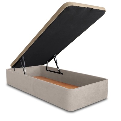 Canapé abatible tapizado, gran capacidad modelo Serena