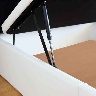 Canapé abatible tapizado, gran capacidad modelo Serena