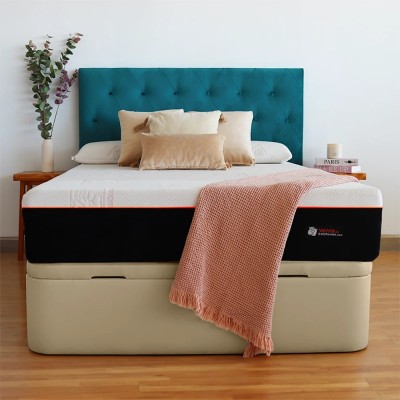 Canapé abatible tapizado, gran capacidad modelo Serena