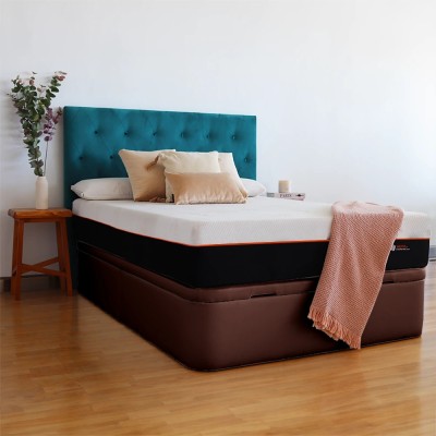 Canapé abatible tapizado, gran capacidad modelo Serena