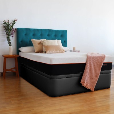 Canapé abatible tapizado, gran capacidad modelo Serena