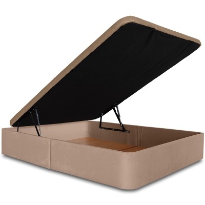 Canapé abatible tapizado, gran capacidad modelo Serena