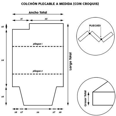 ≫ Colchón plegable ⊛ Los mejores precios